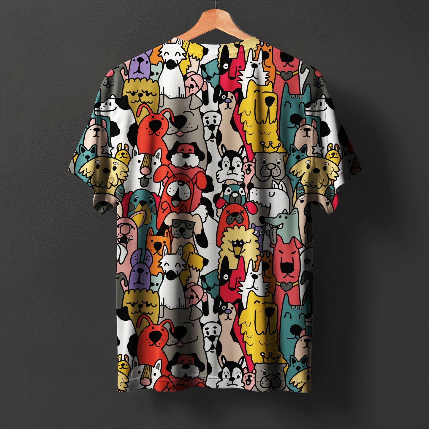 Sporting Pups Printed Tees#37