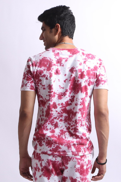 Peony Petals Tie Dye Tee #7