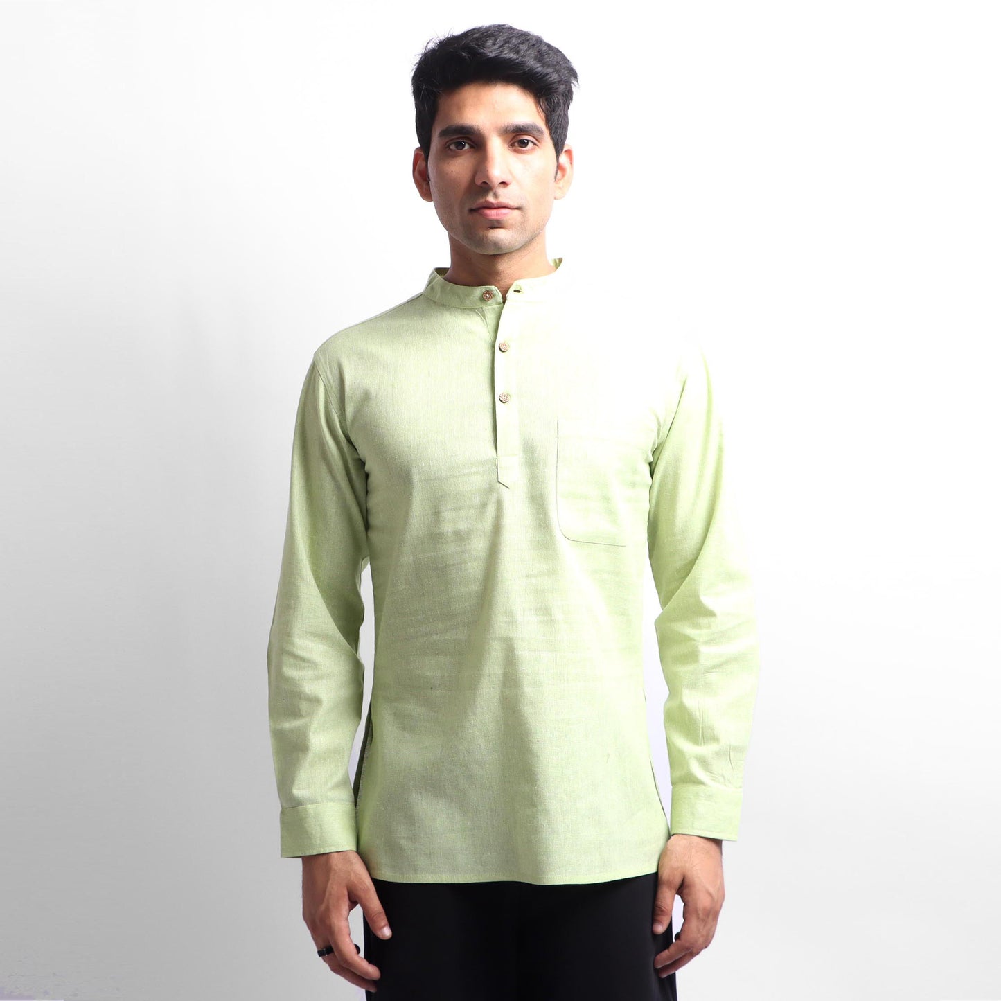 Hint Of Green Kurta