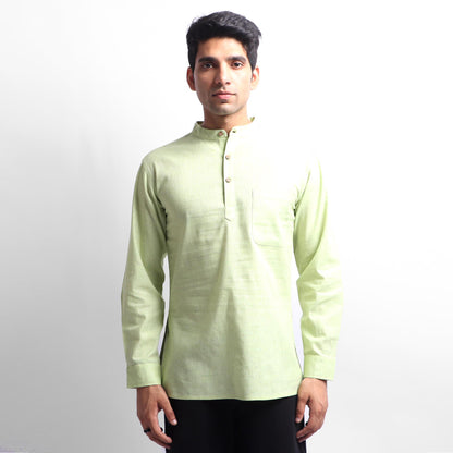 Hint Of Green Kurta