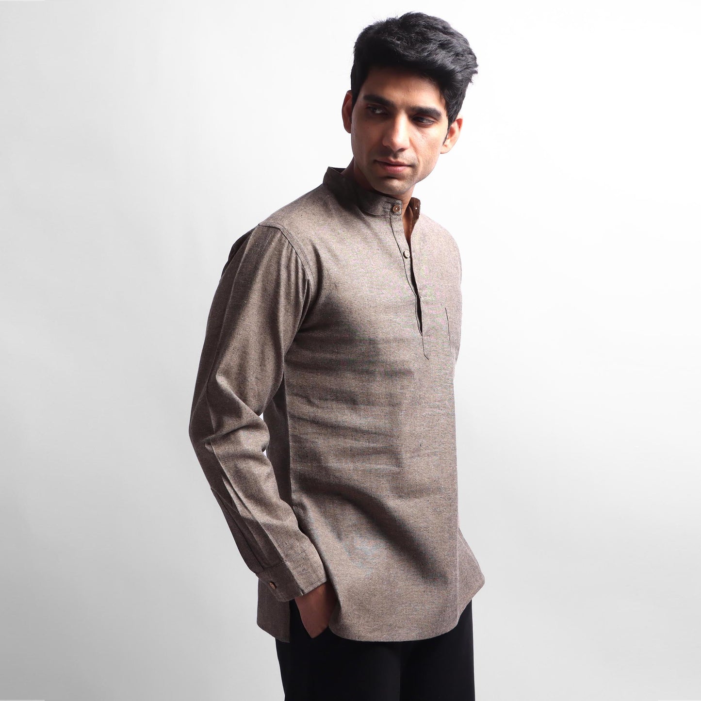Grey Kurta