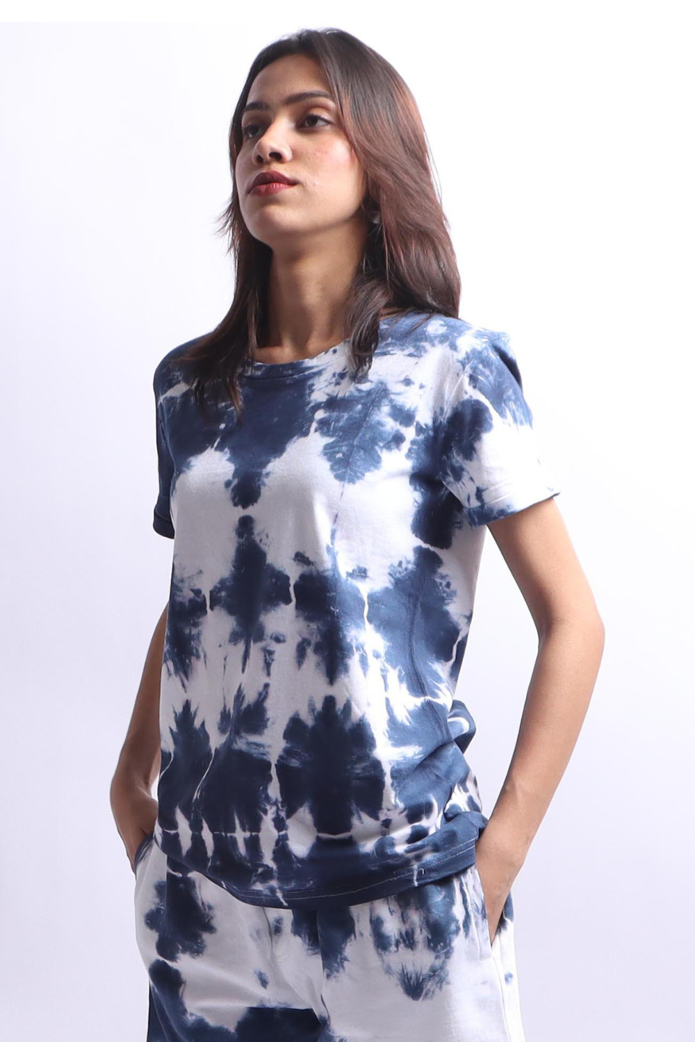 Indigo Tie Dye Tee #9