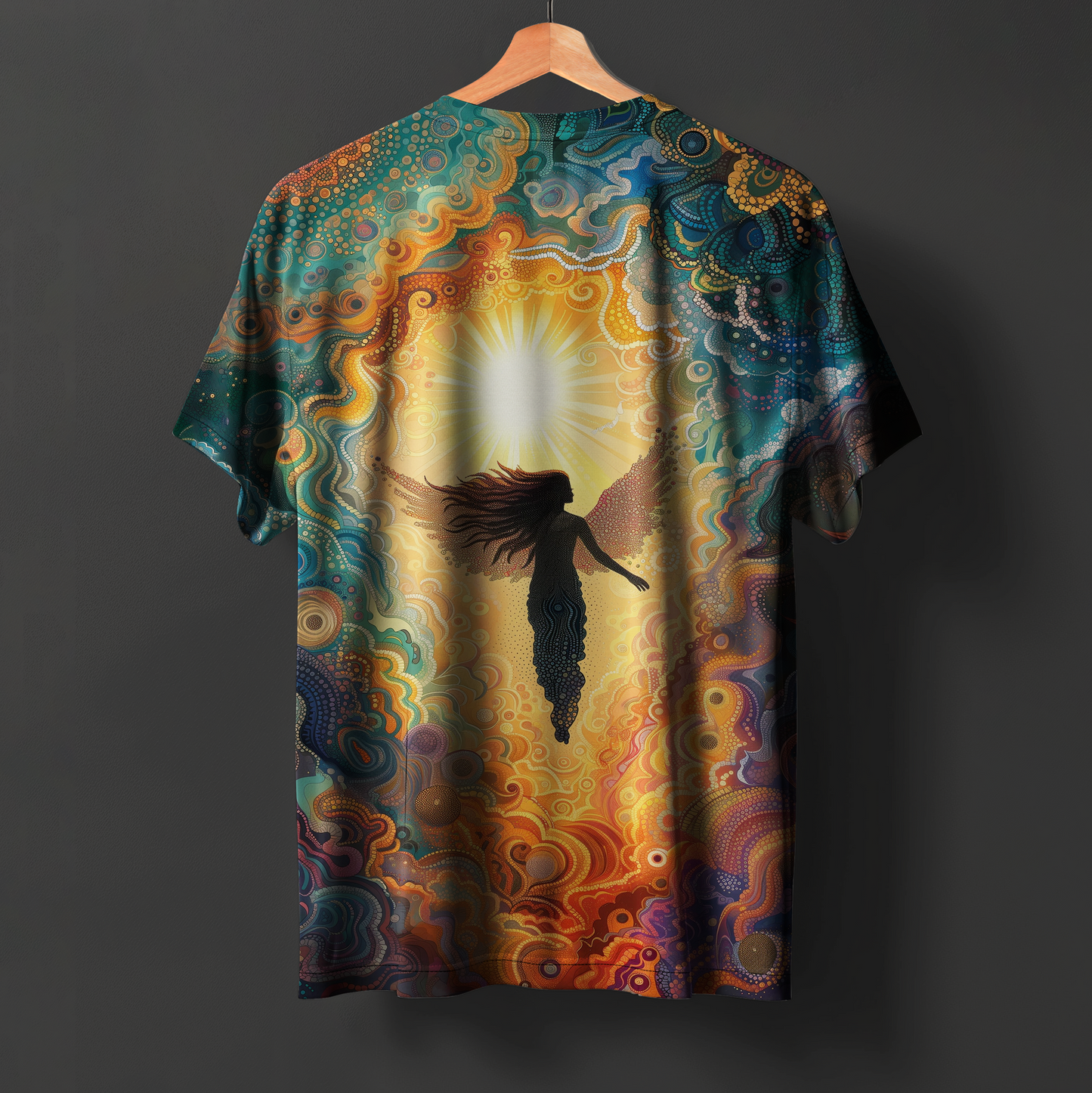 Winged Angel Printed Tee #56