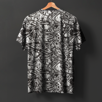 Bullet Printed Tees#34