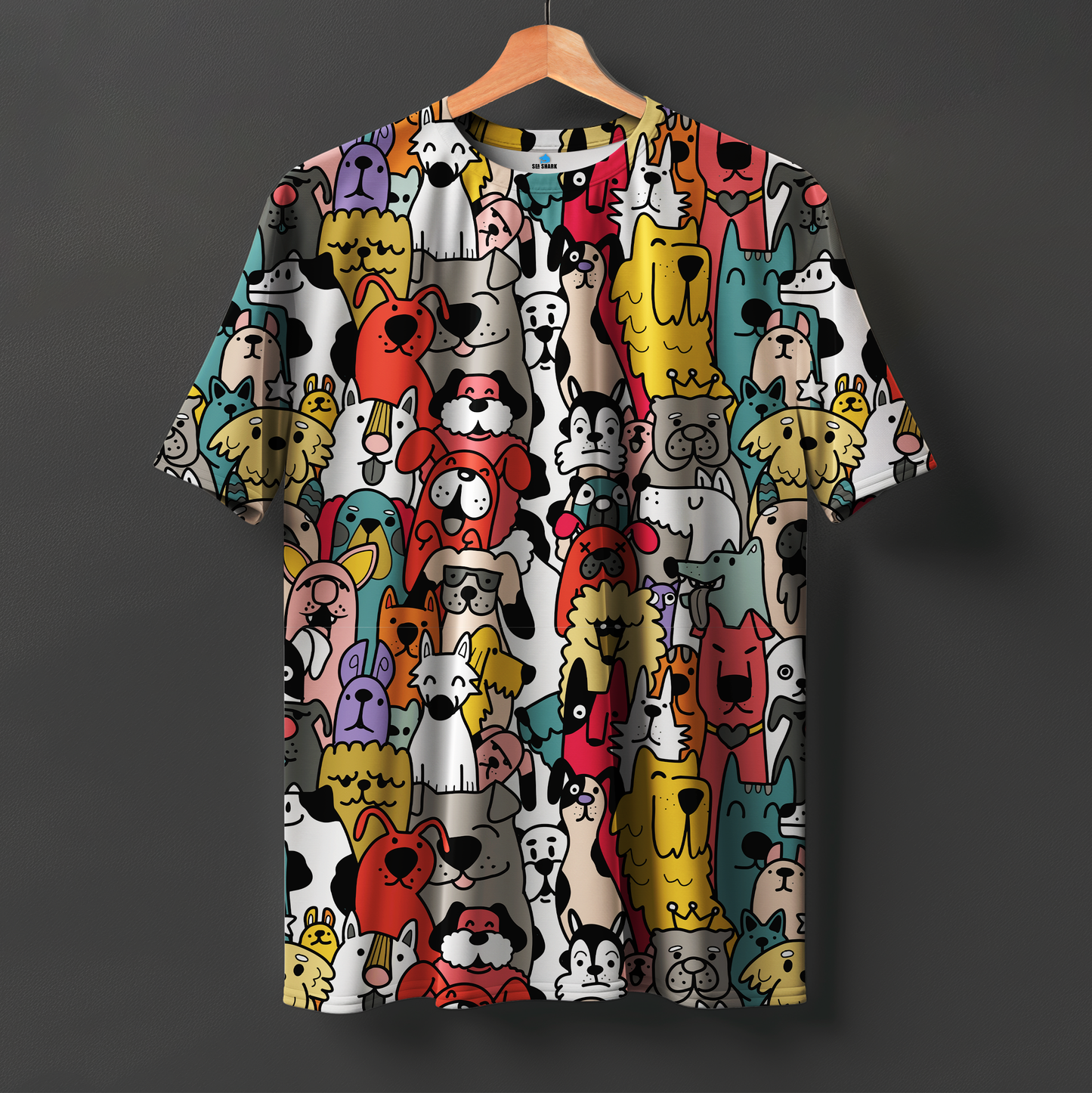 Sporting Pups Printed Tees#37